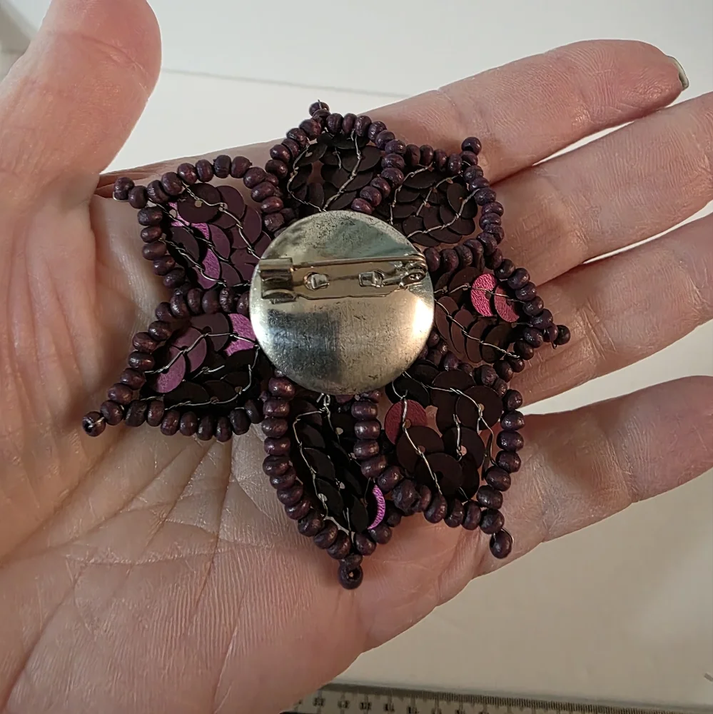 Vintage eggplant purple